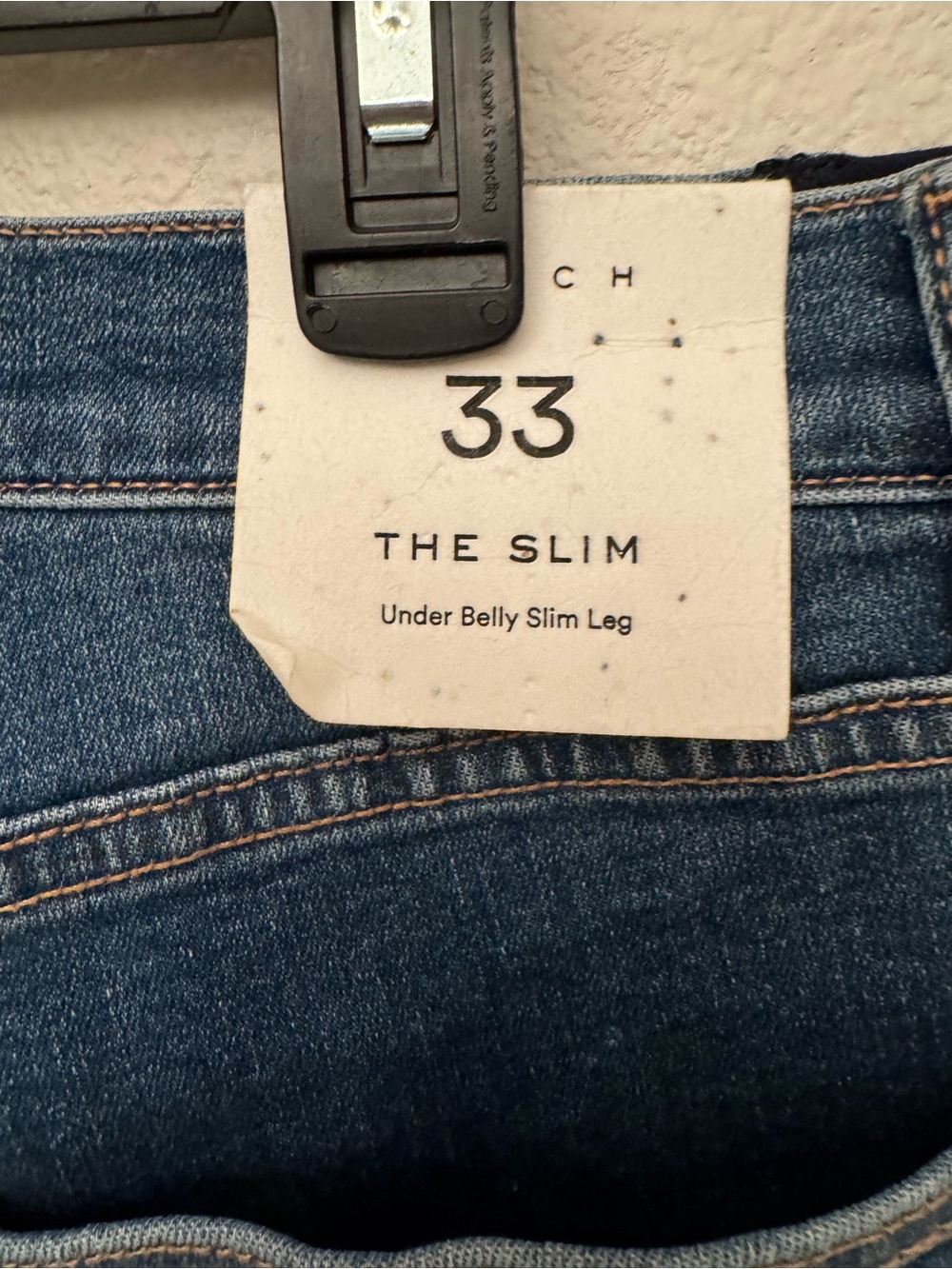 Hatch Women Jeans Straight Leg The Slim Dark Blue